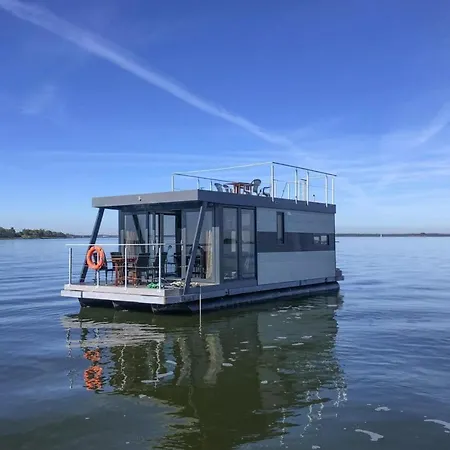 Houseboat In With A Terrace Kamien Pomorski